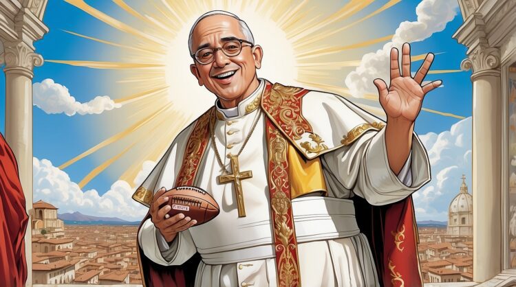 Pope Leo XIV Football