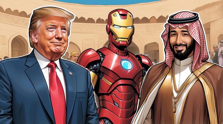 Trump, The Crown Prince, and Iron Man