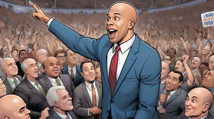 Corey Booker Leaves Media Speechless