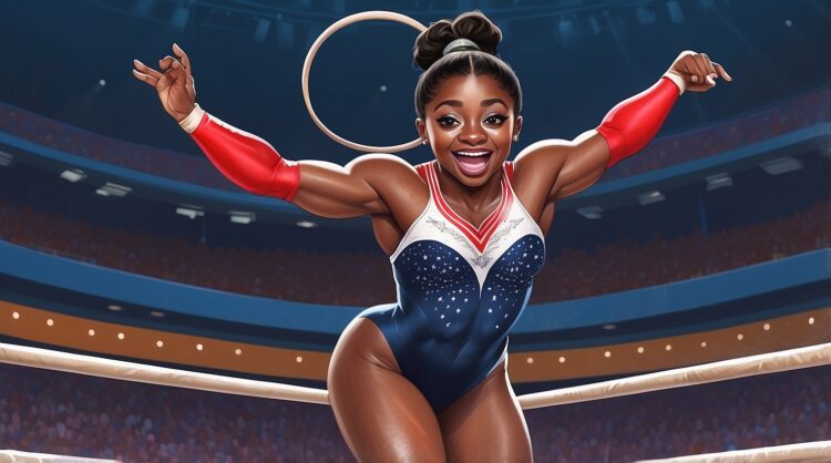 Biles to Flip into Men’s Gymnastics Showdown
