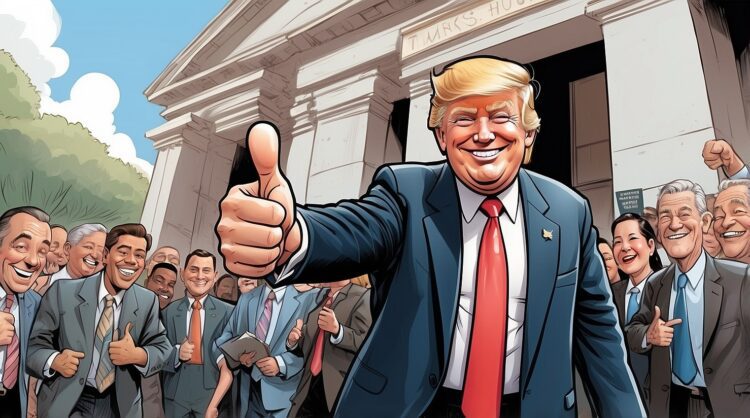 Trump Thumbs Up