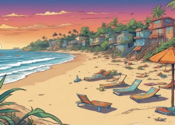 empty beaches