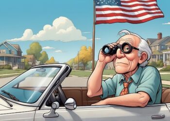 flag watching