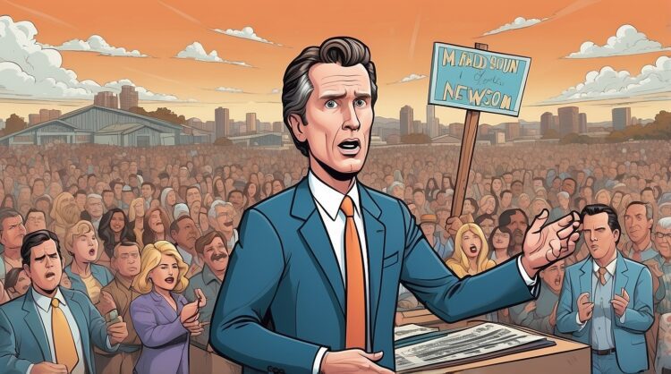 newsom lost