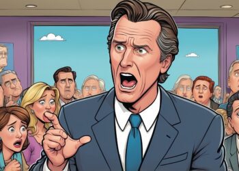 newsom tantrum