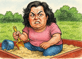 Rosie in the sandbox