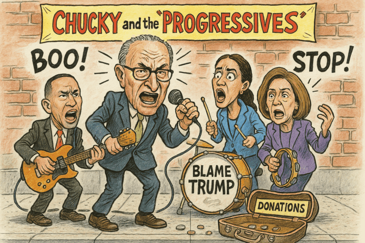 Chuck and the progressives