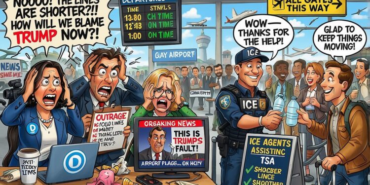 TSA ICE Line